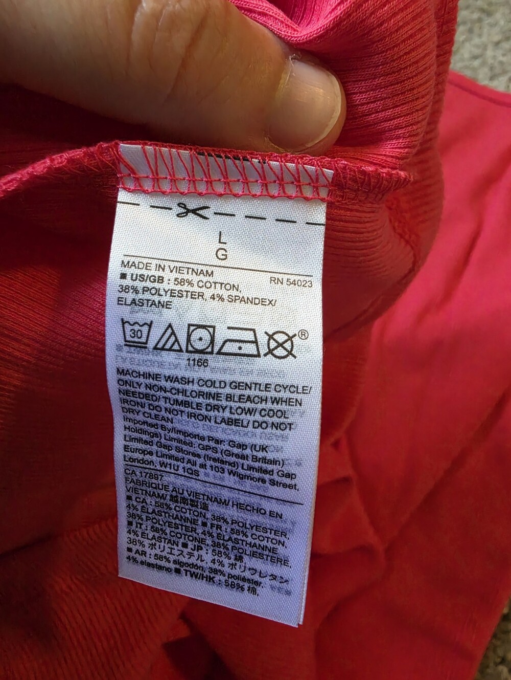 Gap Ribbed Tank Top - Picture 7 of 7